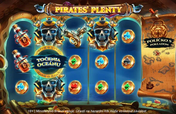Online hrací automat Pirates Plenty