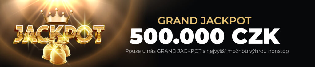 Grandwin jackpot 500.000 CZK