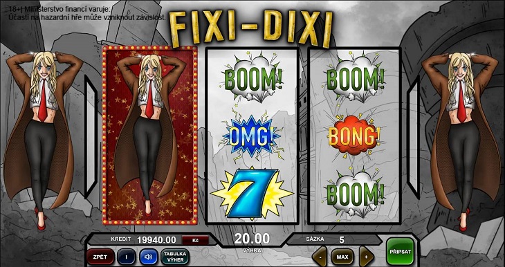 Hrací automat Fixi-Dixi