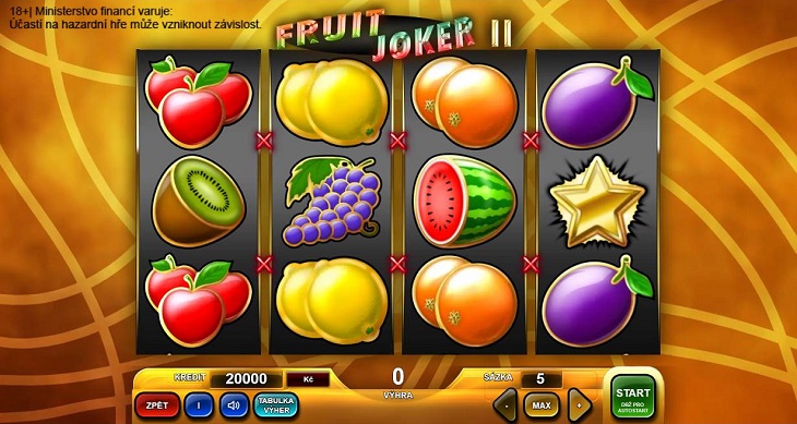 Hrací automat Fruit Joker II