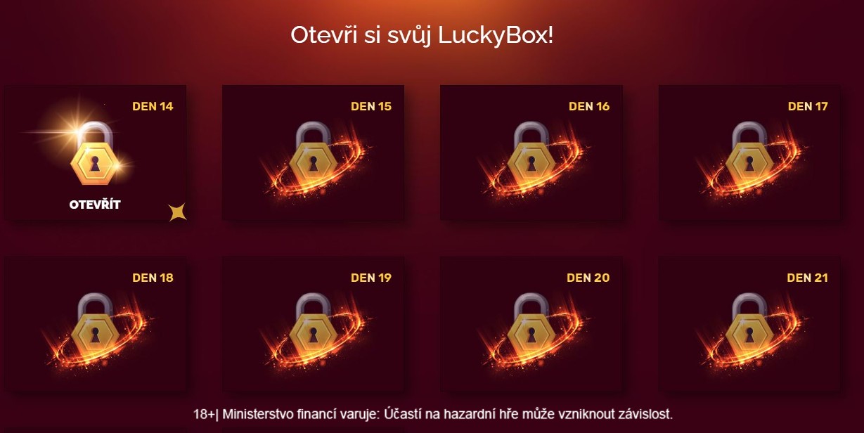 Buka LuckyBox Anda dan dapatkan bonus